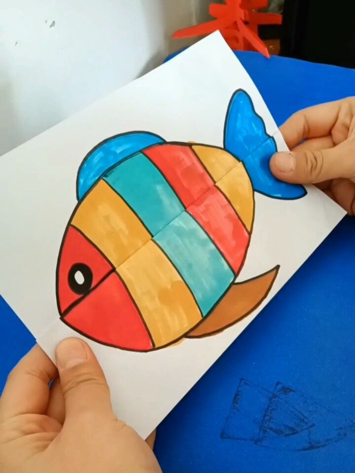 大嘴鱼～创意儿童画来啦!