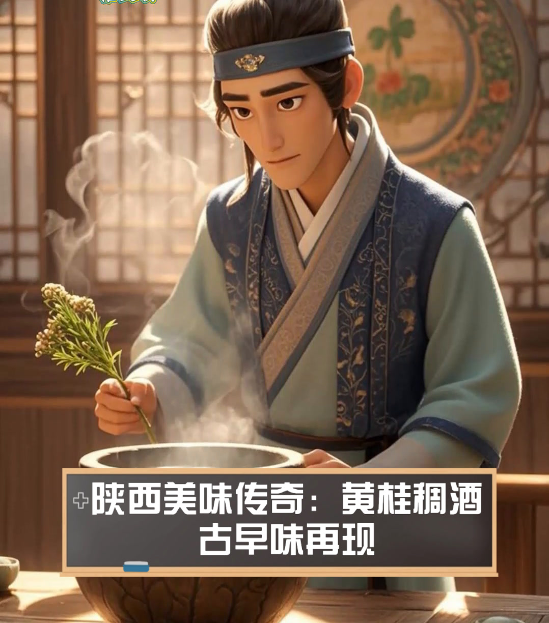 陕西美味传奇:黄桂稠酒,古早味再现