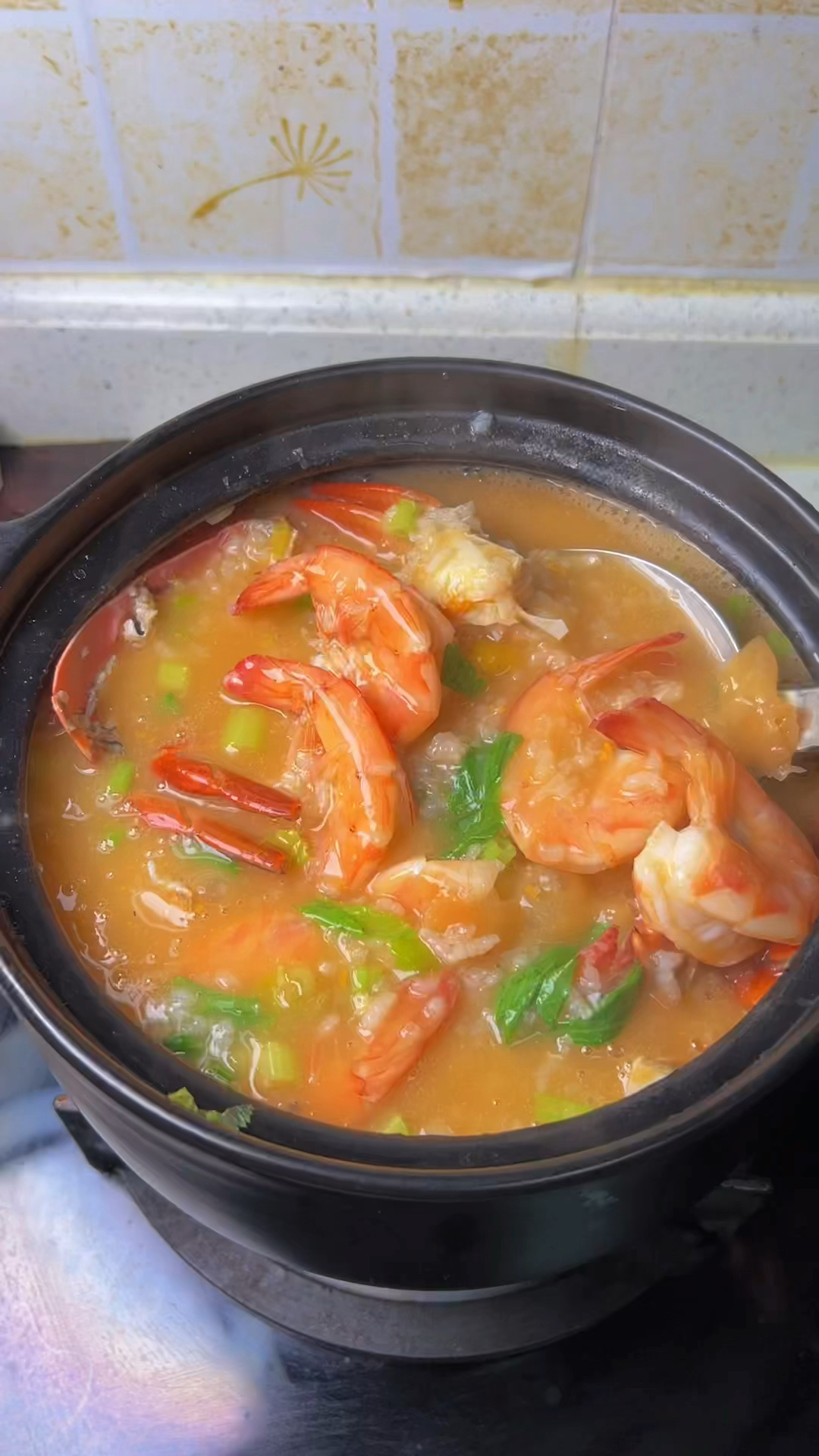 虾蟹粥最好的做法鲜香美味又营养口感嫩滑可口