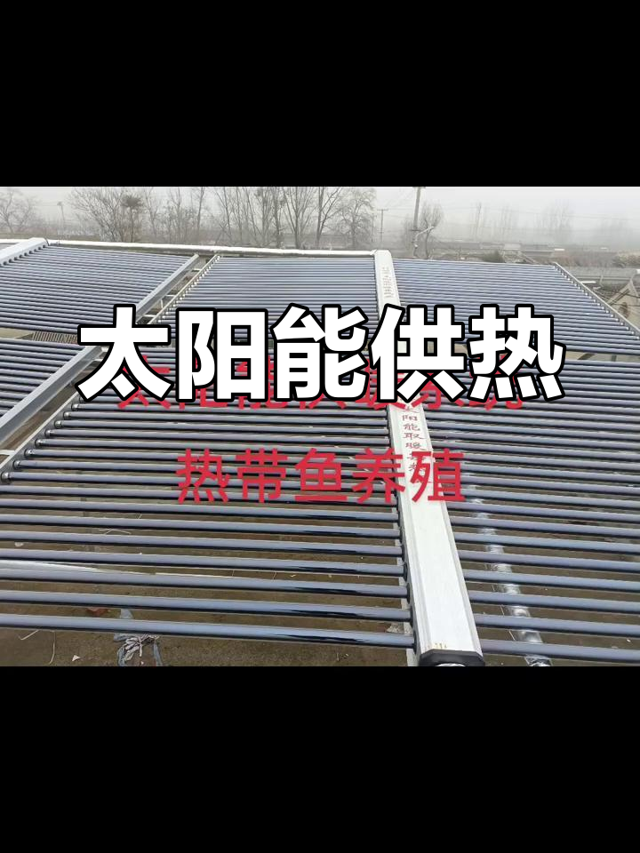 太阳能供暖,热带鱼、蝎子养殖温暖无忧,寿命长达三十年