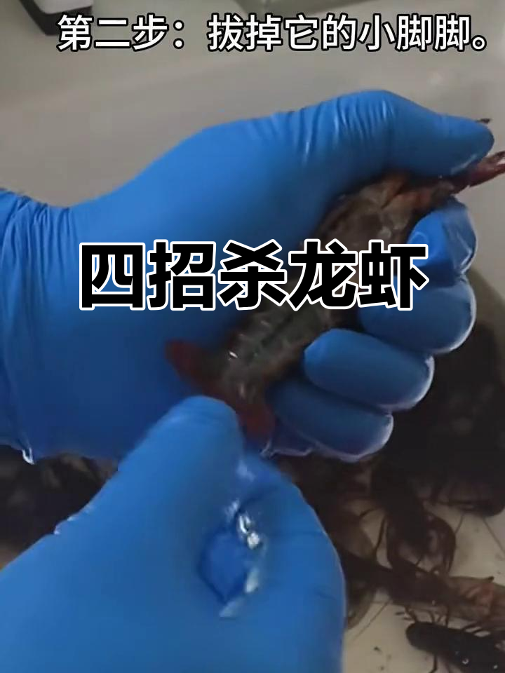 轻松四步搞定小龙虾,教你如何快速处理