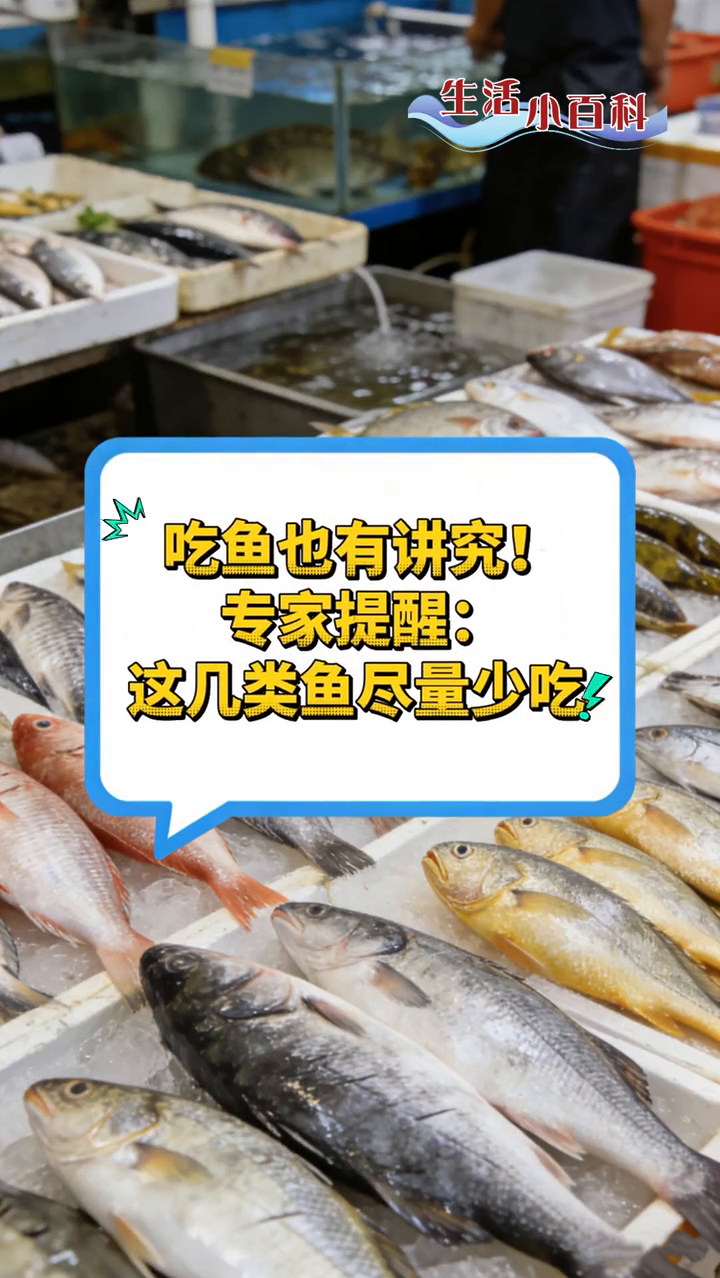 吃鱼也有讲究!专家提醒:这几类鱼尽量少吃