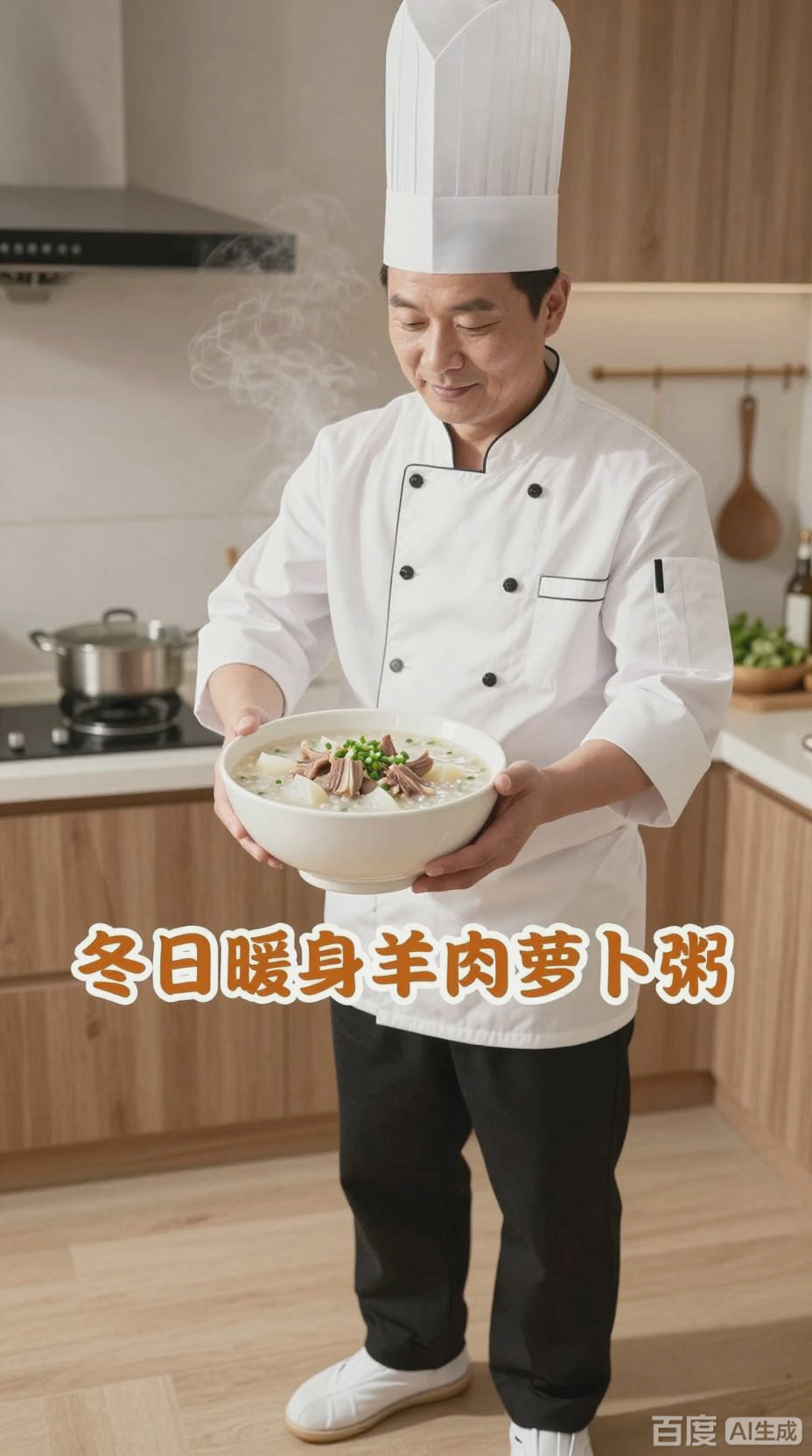 羊肉萝卜粥，暖胃又暖心