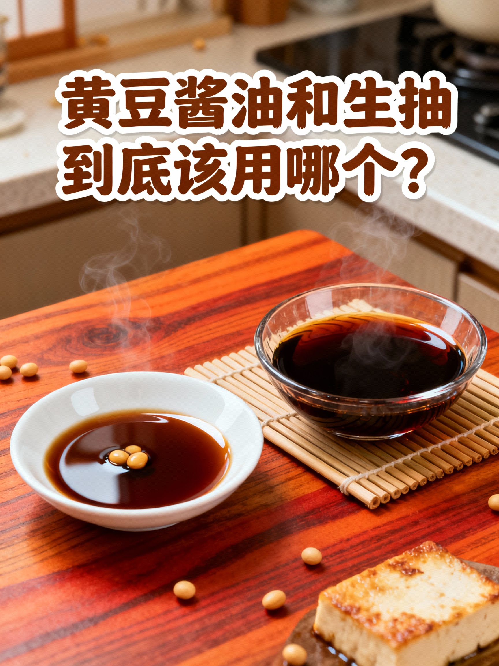黄豆酱油和生抽到底该用哪个?