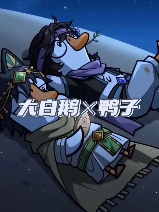 鸭子和大白鹅的故事