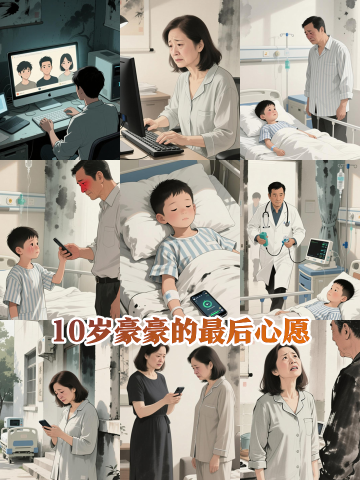 豪豪妈妈停更15天：那个打不动吃鸡的孩子，正陪着爸妈走最后一程