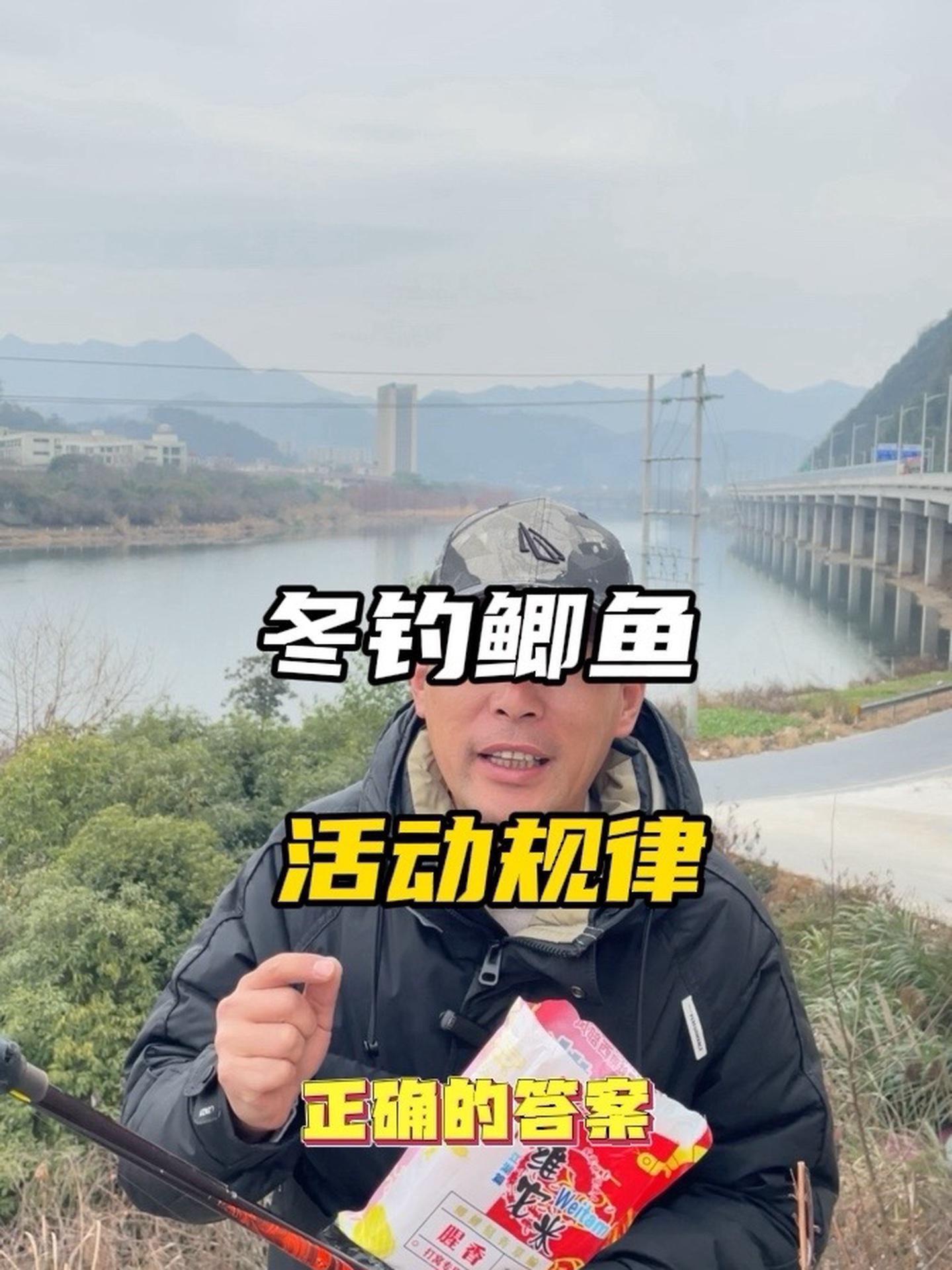 冬天钓鲫鱼,知道这个规律直接找到鲫鱼窝 野钓 钓鱼技巧 滑漂 速散维它米