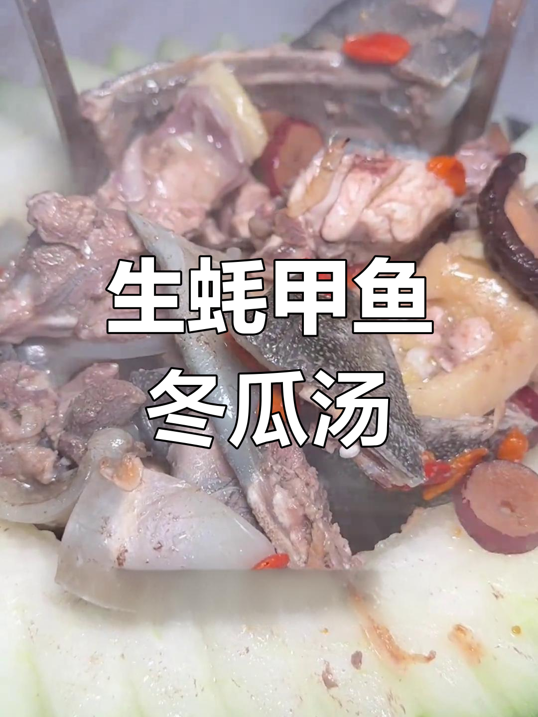 广东惠州冬瓜盅,生蚝甲鱼一锅炖,吃完还能涮火锅