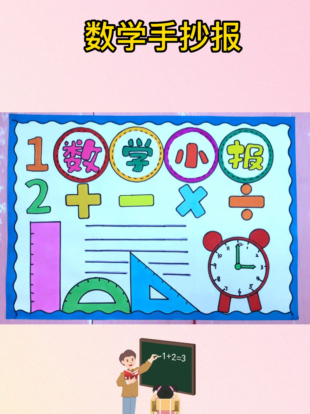 数学手抄报 数学小报