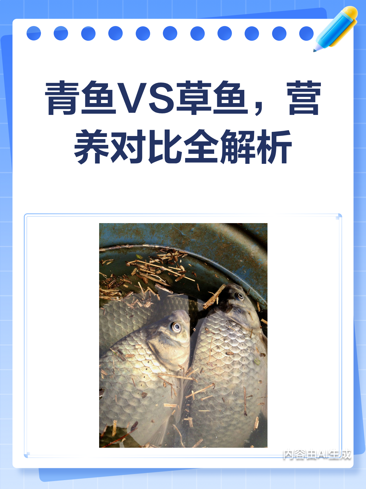 青鱼vs草鱼，营养价值大比拼！