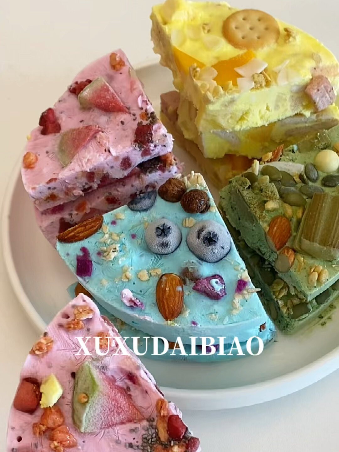 低卡酸奶冰激凌|4种口味水果厚切酸奶