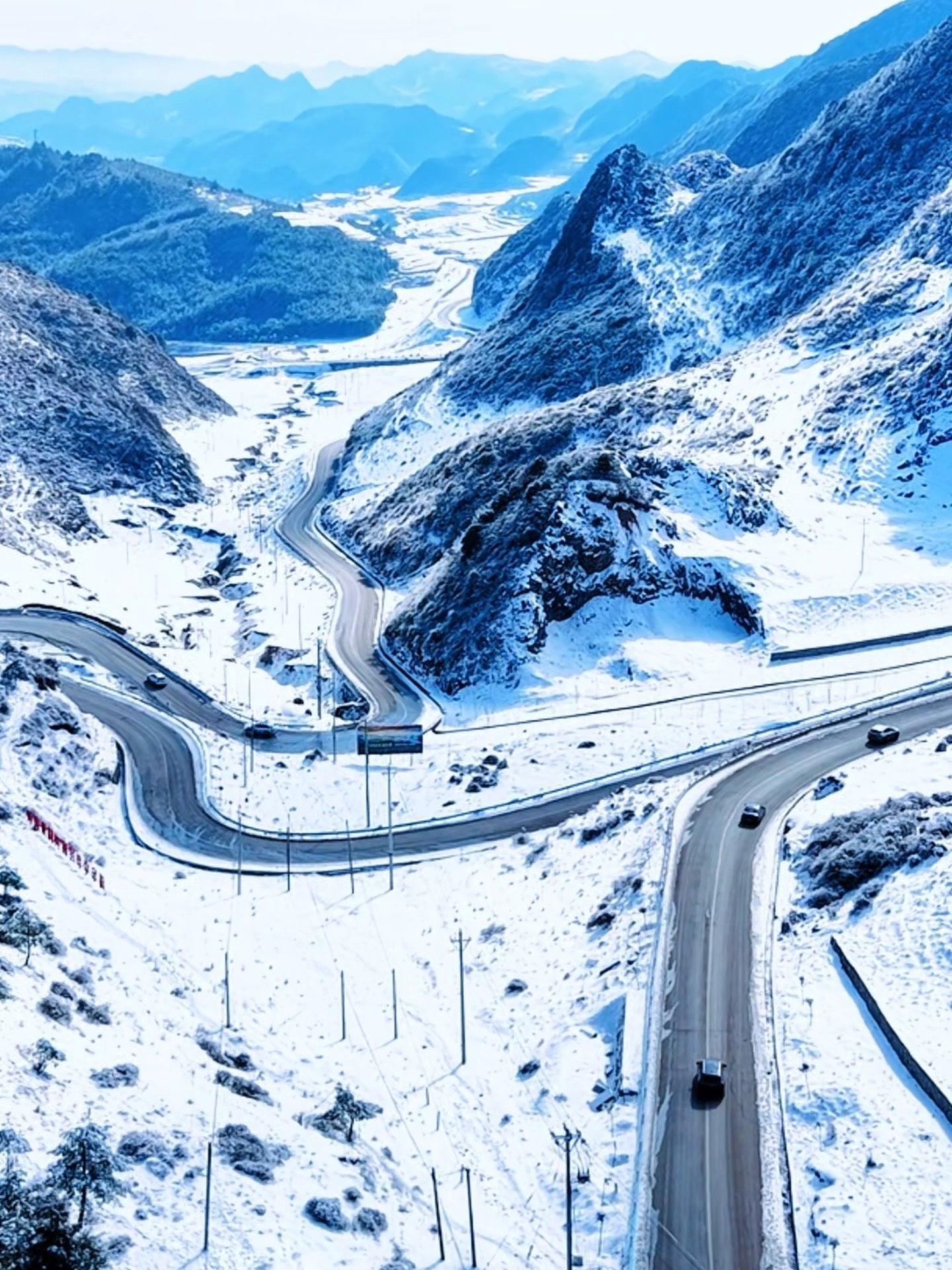 这就是洋芋帝国的冰封王座毕节阿西里西韭菜坪!冰天雪地任我行 旅行推荐官 韭菜坪看雪景 热门