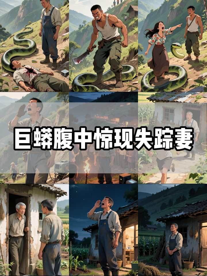 印尼巨蟒吞人事件:妻子失踪背后的生死真相