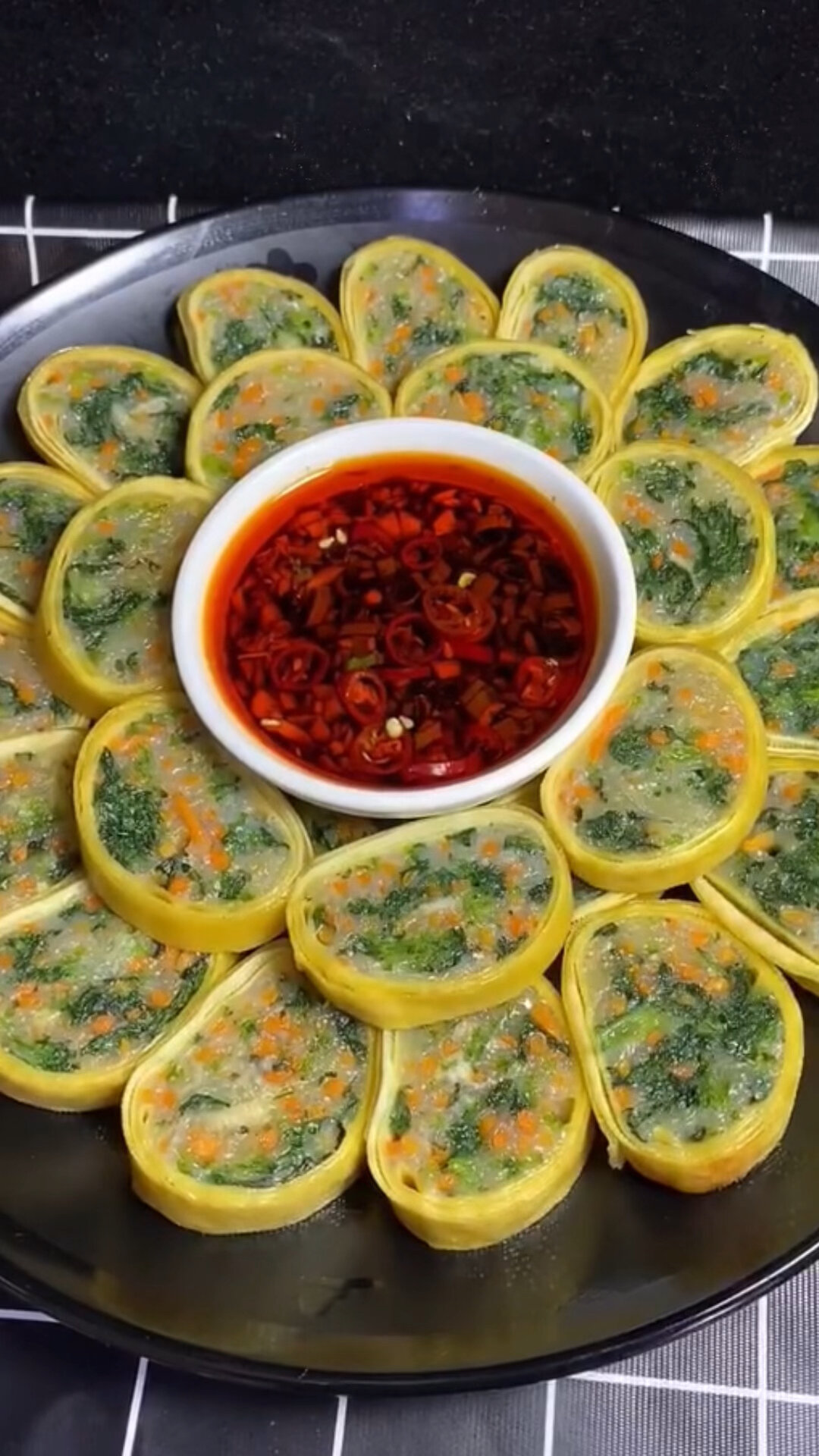 干豆腐蔬菜卷教程