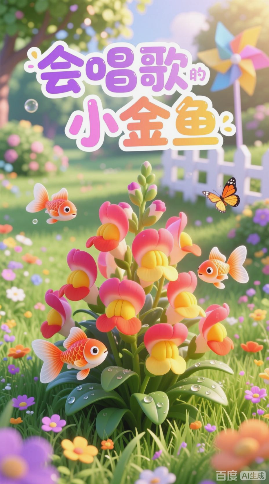 金鱼草:孩子们的可爱小伙伴