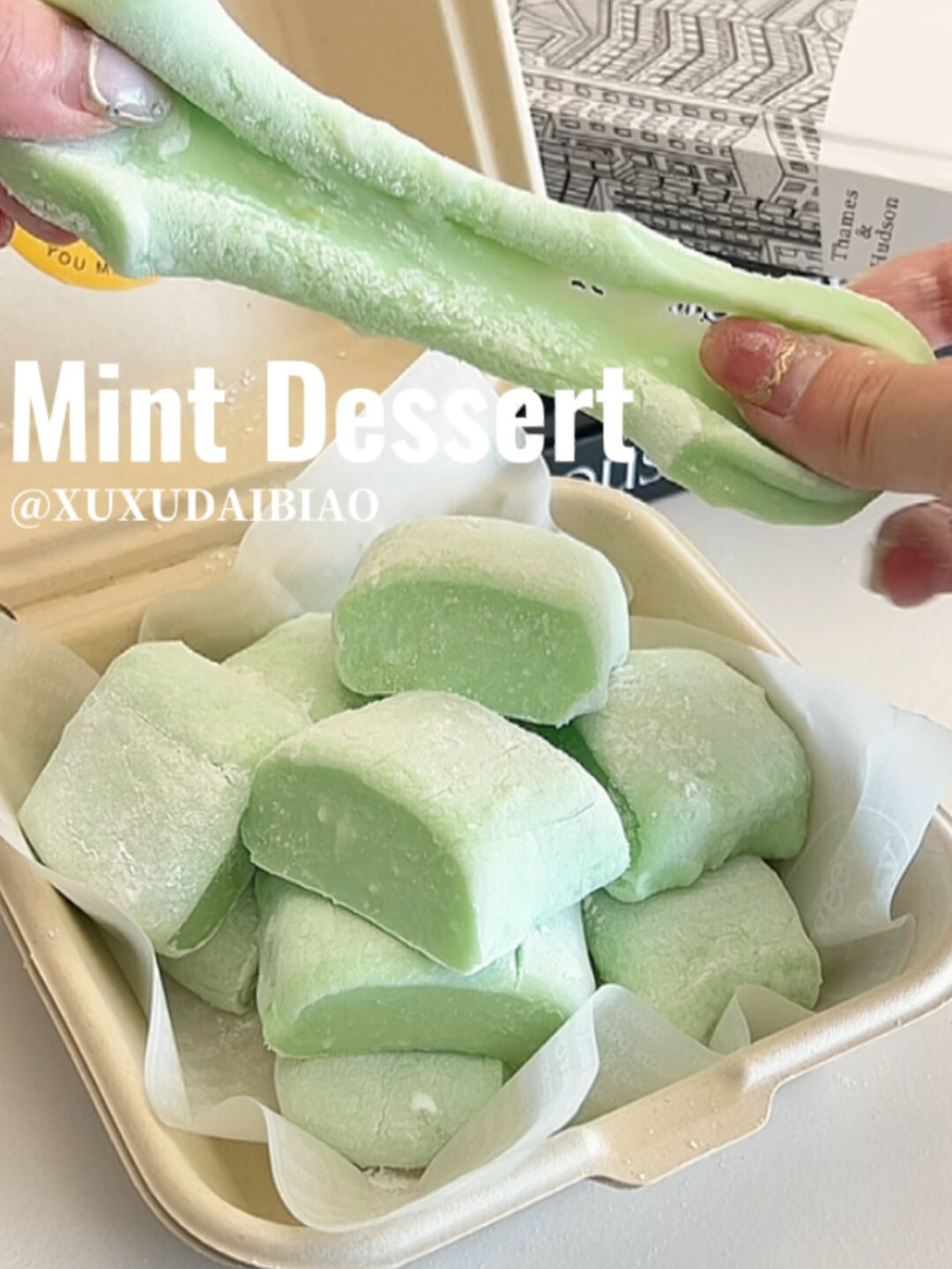 春季斑斓薄荷凉糕|软软糯糯小甜品