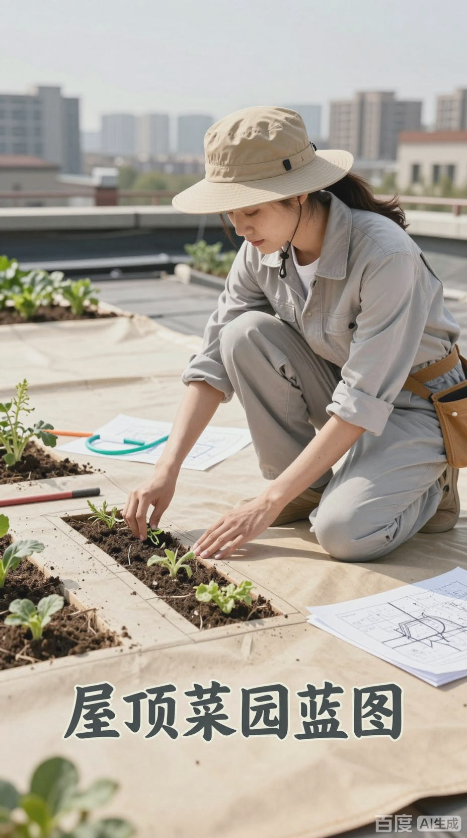 屋顶菜园的精致规划