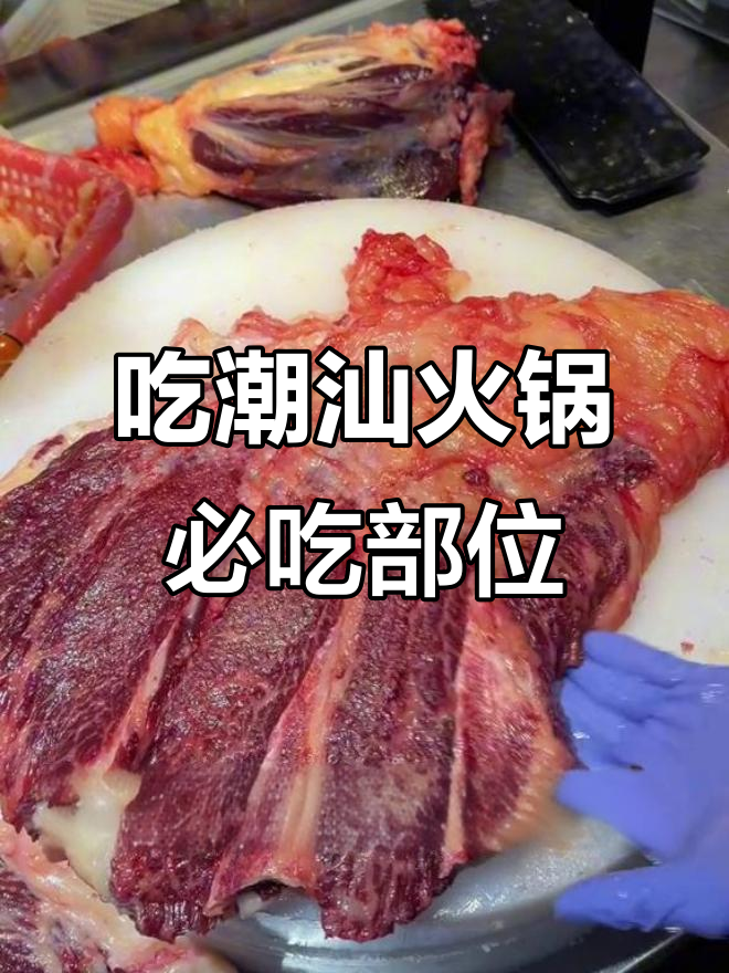 潮汕牛肉火锅必试部位,口感各有千秋