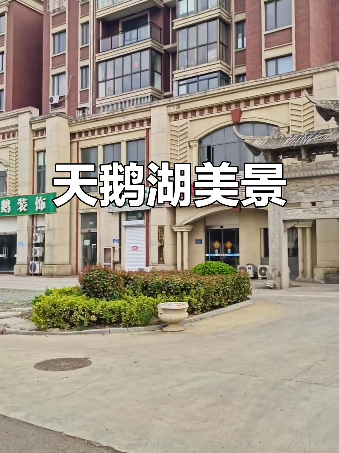 网友盛赞天鹅湖小区,美得让人陶醉!