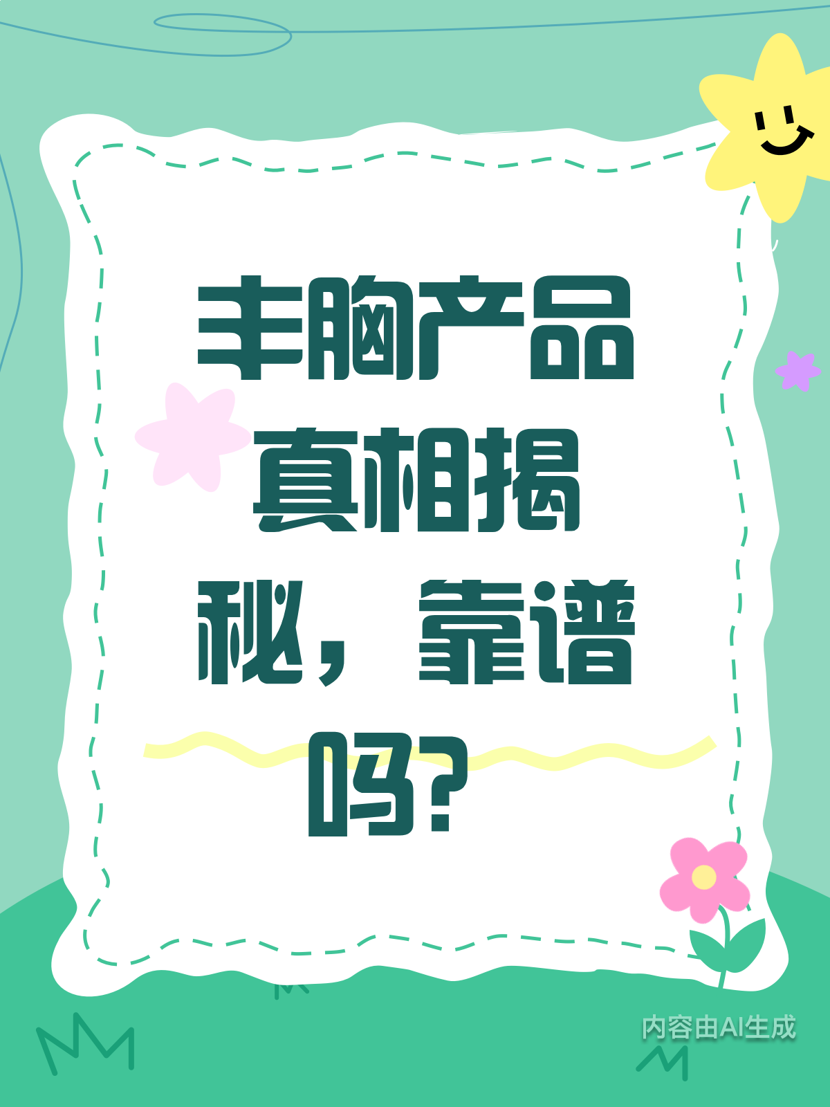 丰胸产品,真的靠谱吗?