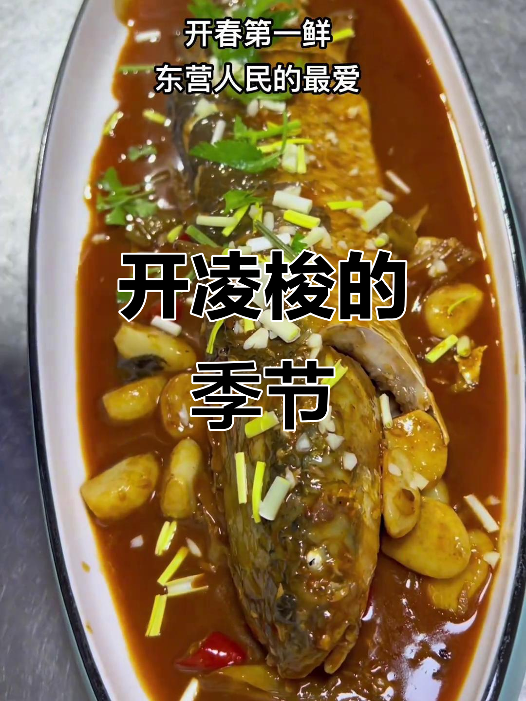 春季来临,梭鱼游回淡水,美味开凌梭季节到来!