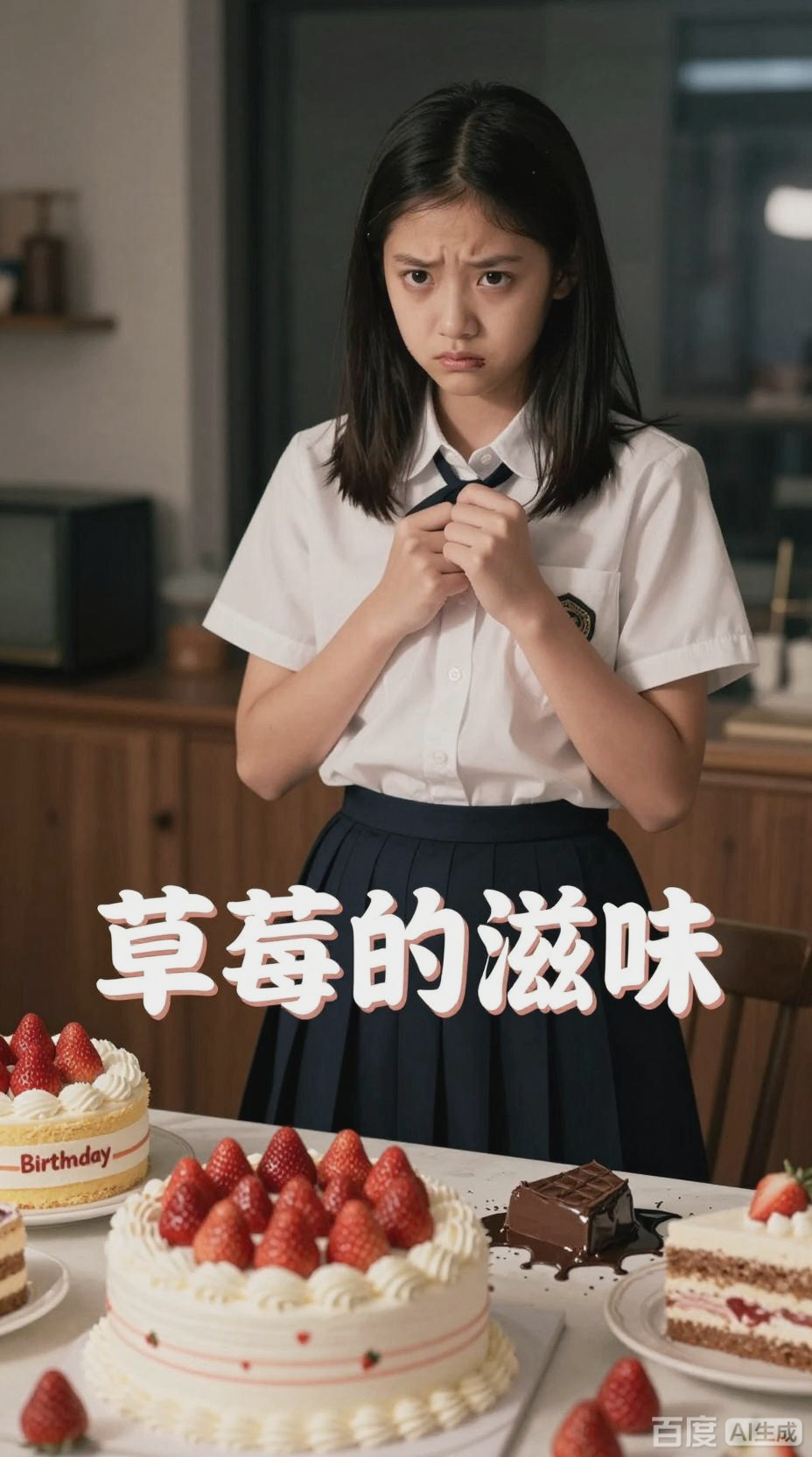 草莓的酸甜，成长的滋味