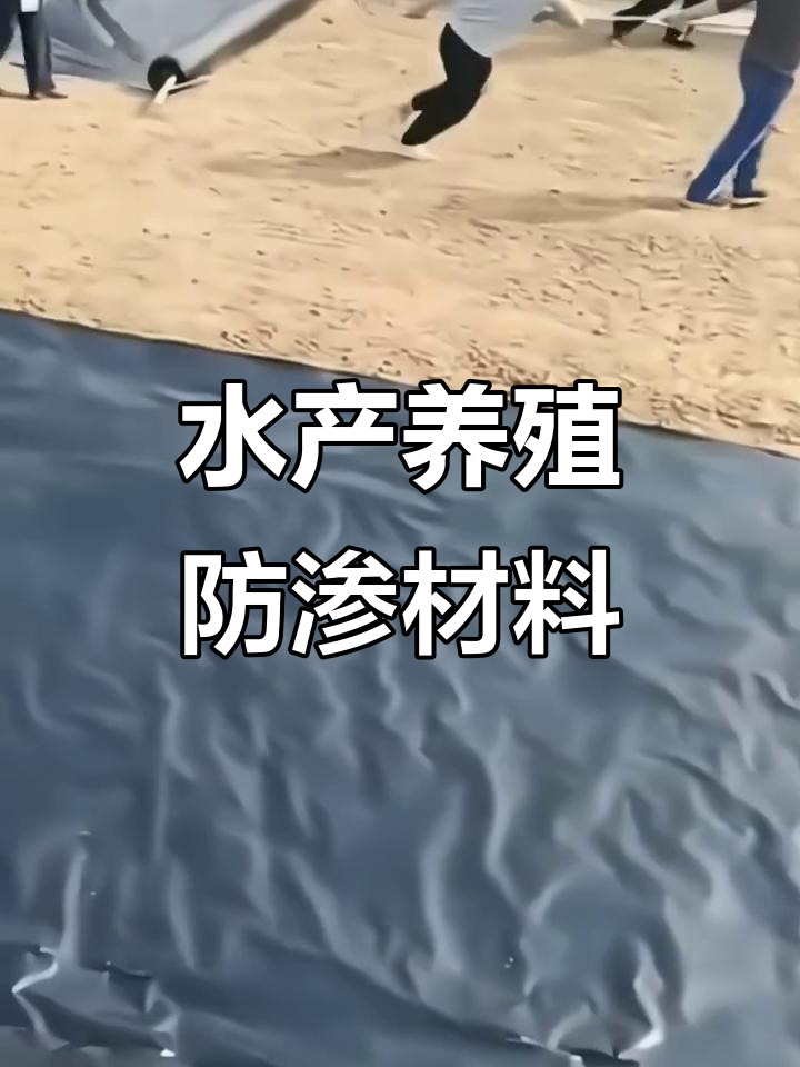 鱼池防水布与防渗膜的选择技巧,水产养殖必备