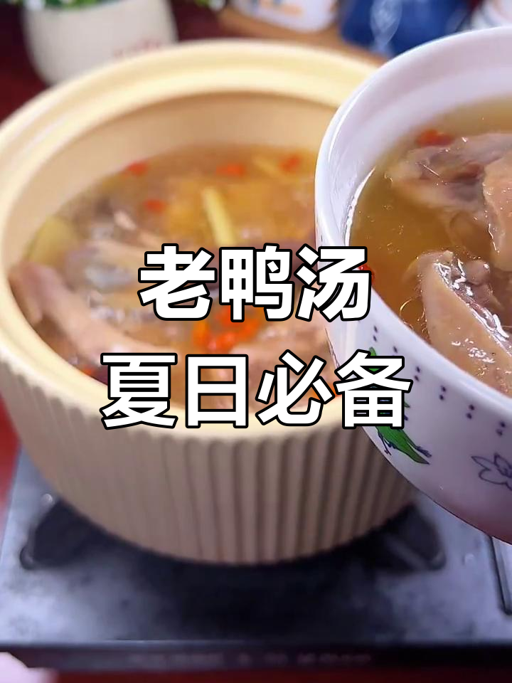夏季滋补老鸭汤,营养满满又好喝