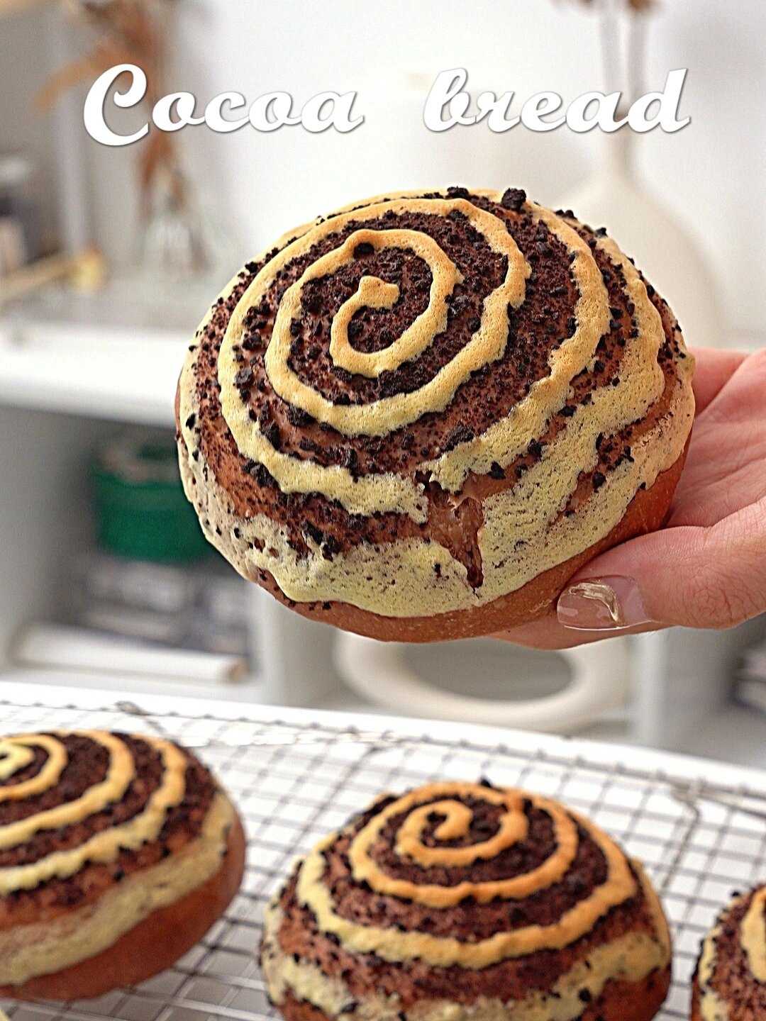 没有厨师机?教你免揉法巧克力雷神面包