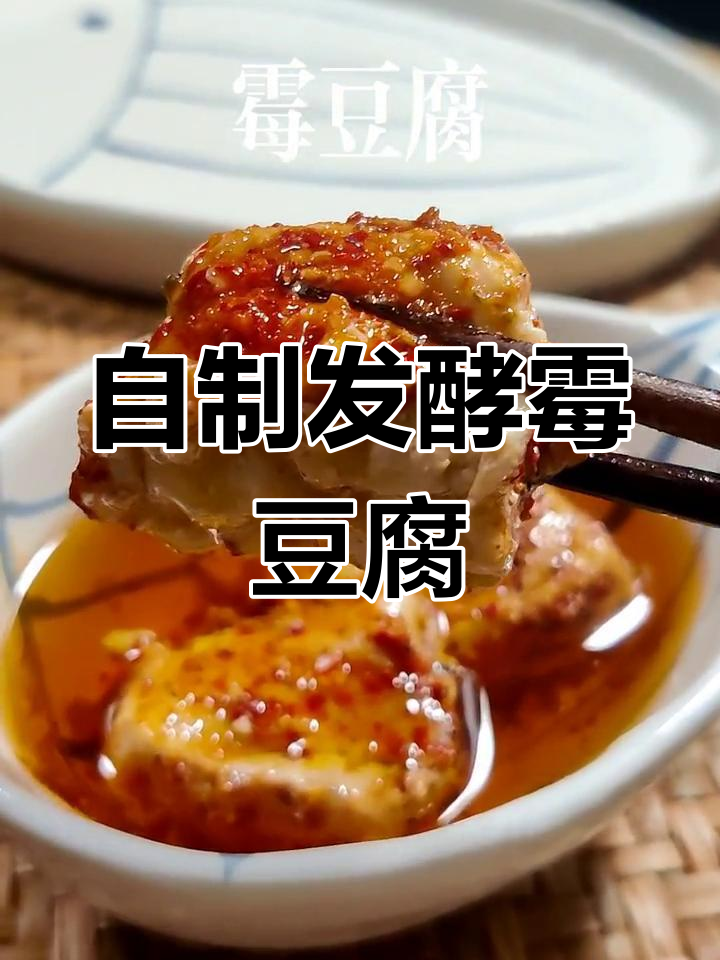 家庭自制发酵臭豆腐,营养丰富、口感独特