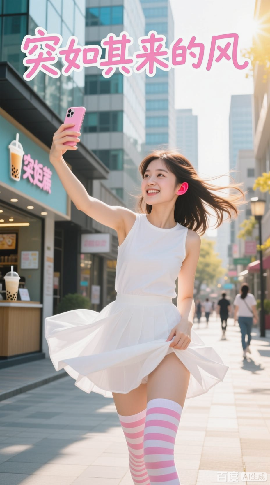 时尚街拍，展现个性穿搭