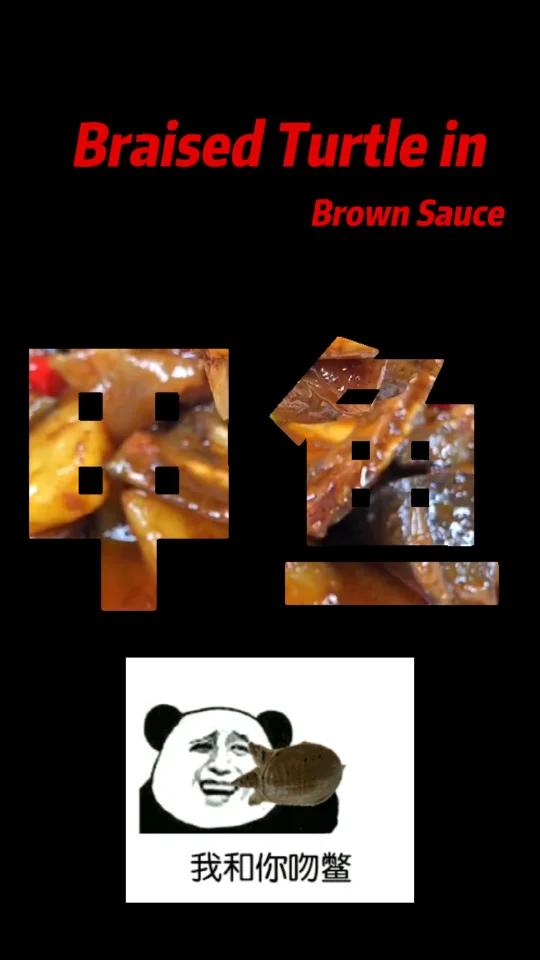 不要再错了!最正宗的红烧甲鱼应该这么烧!