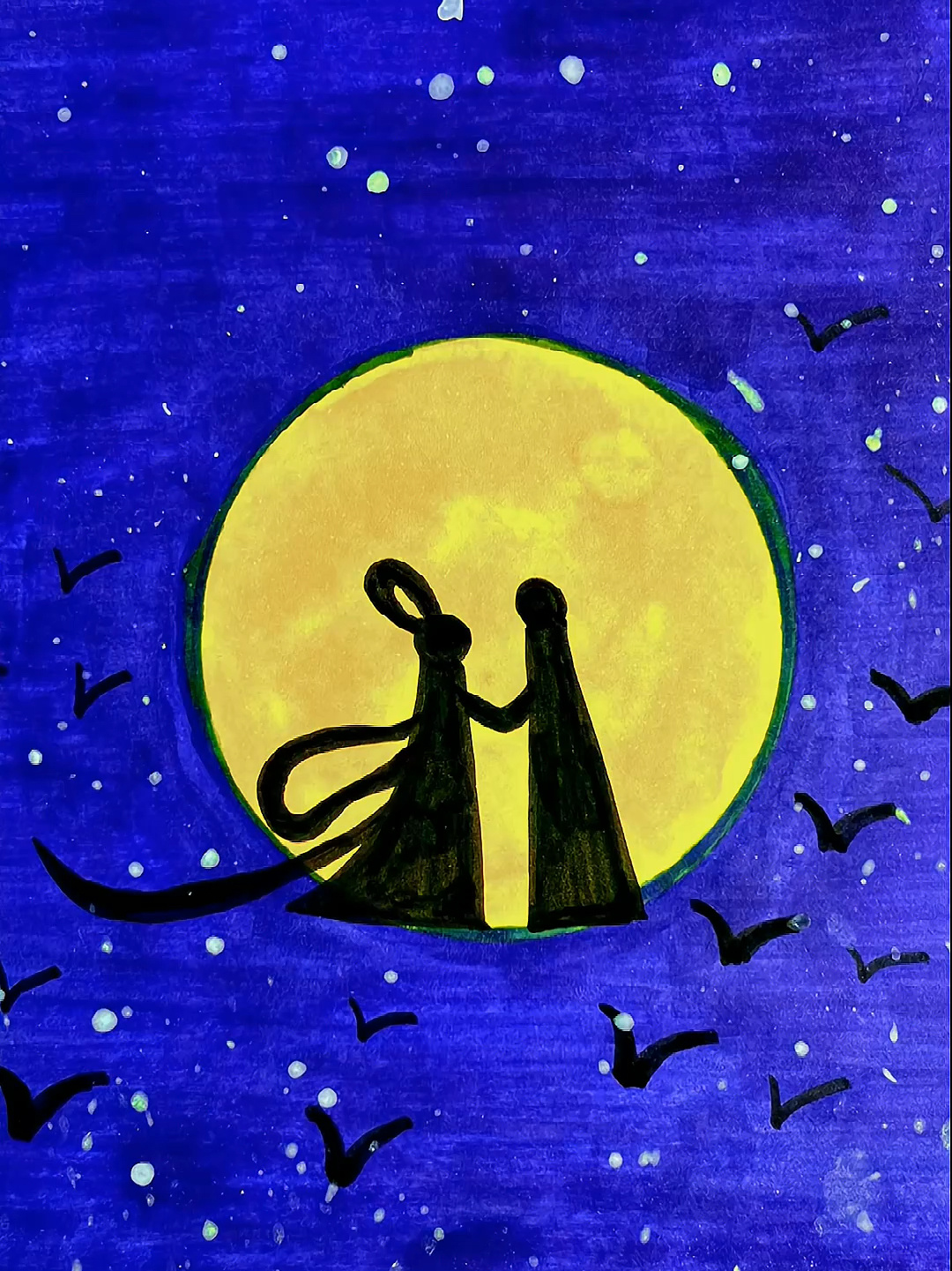 七夕简笔画