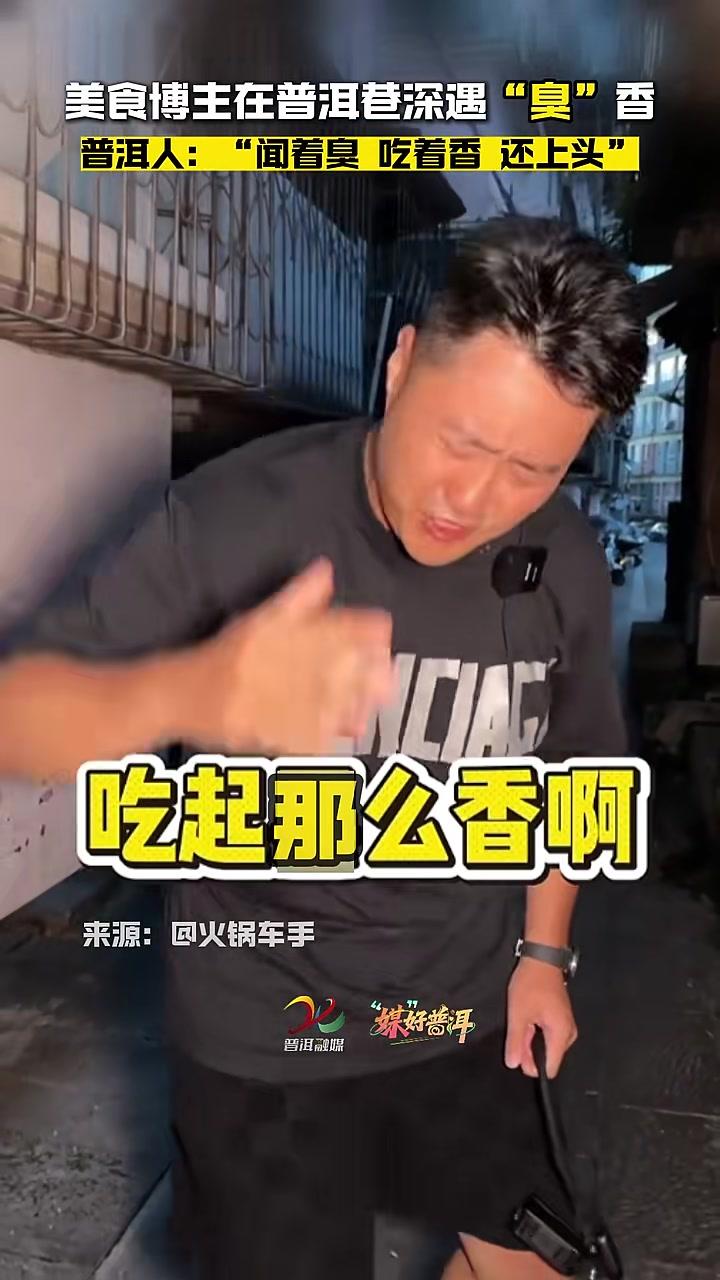 美食博主在普洱巷深遇“臭”香!臭豆腐煮鱼闻着臭,吃着香,还上头!有一种叫云南的生活 绝版普