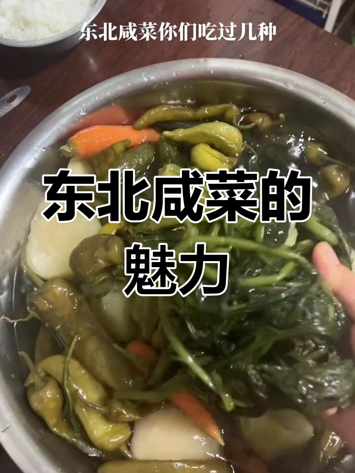 东北咸菜种类繁多,腌什么都好吃!