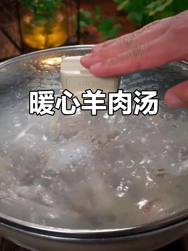 冬季一碗羊肉汤,温暖全身,驱寒又滋补!