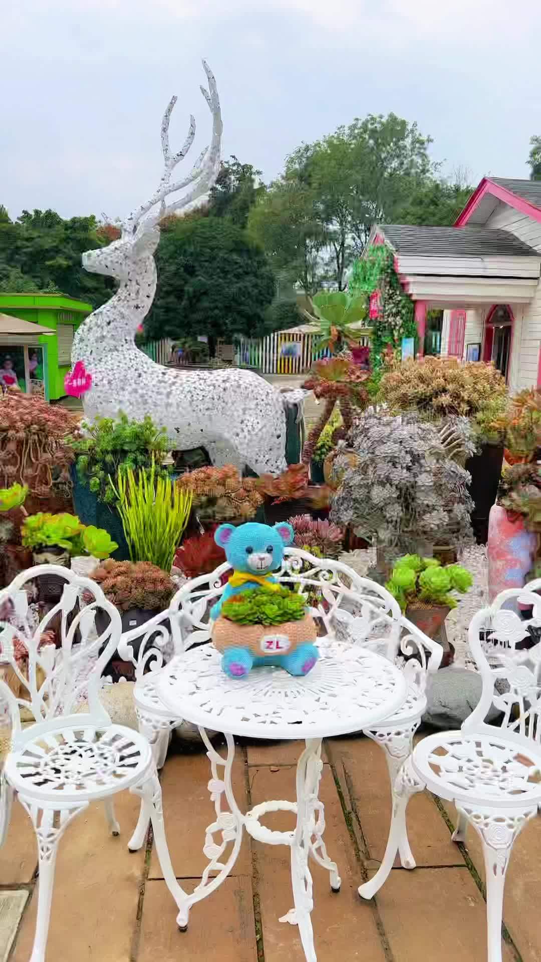 一鹿有你 全是甜蜜 成都梦幻多肉植物园 成都秋游宝藏地 这是我爱的成都