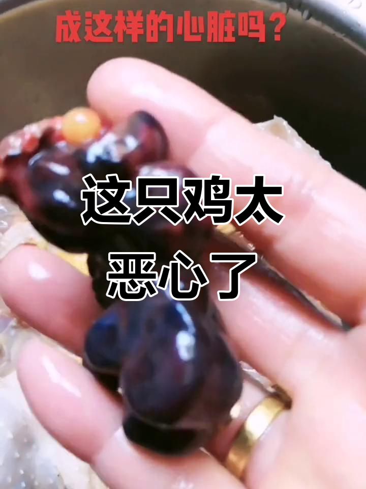 河南湖南鸡心脏惊悚,不敢吃!