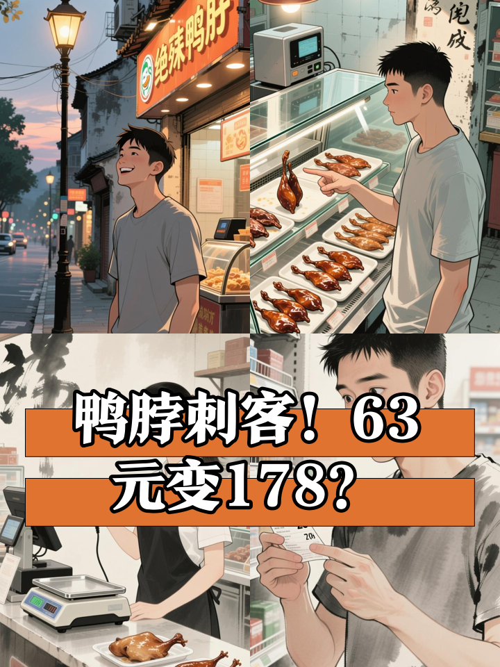 小伙买鸭舌被刺63元，结账时发现惊天套路！