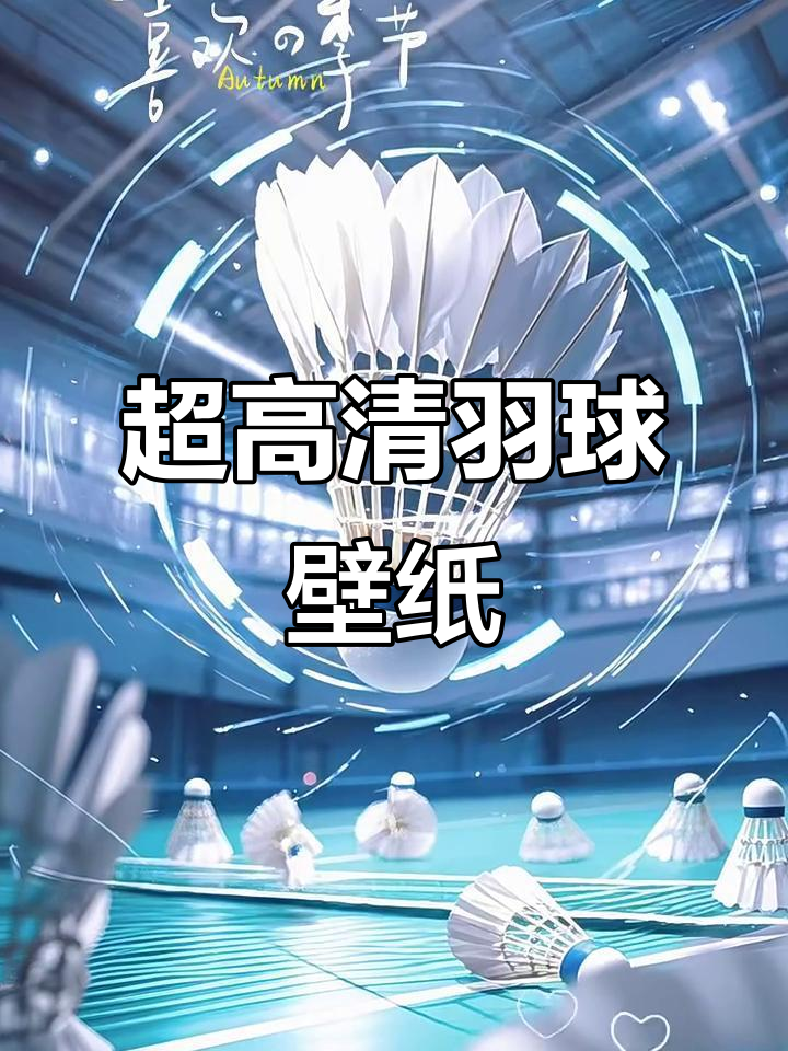 羽毛球爱好者必爱的超高清手机壁纸,细节满分!