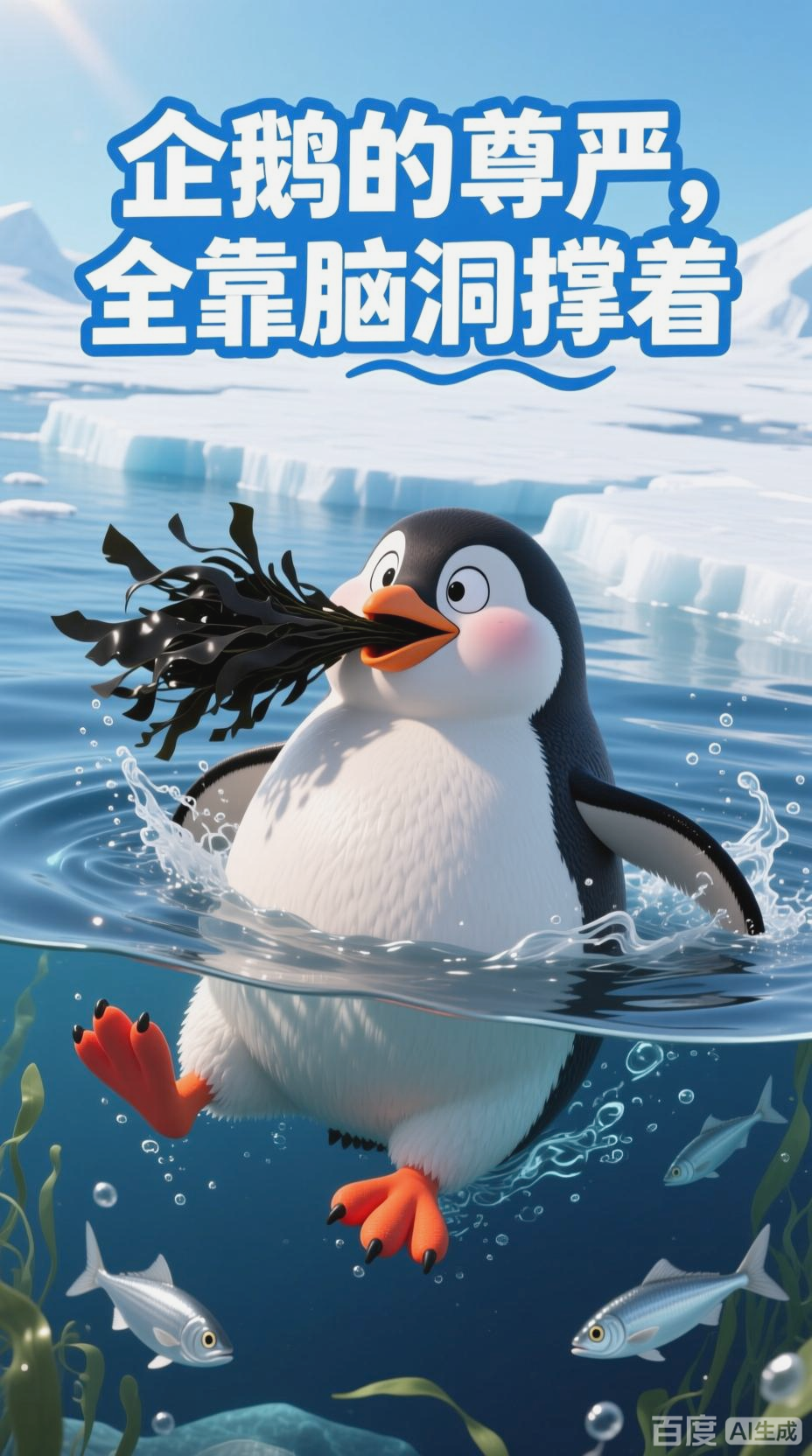 皮皮企鹅的优雅捕食记