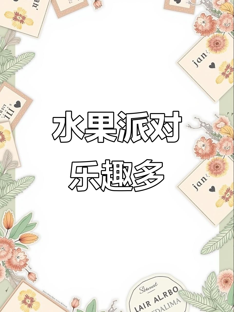 水果派对大作战:苹果、香蕉、草莓欢乐多