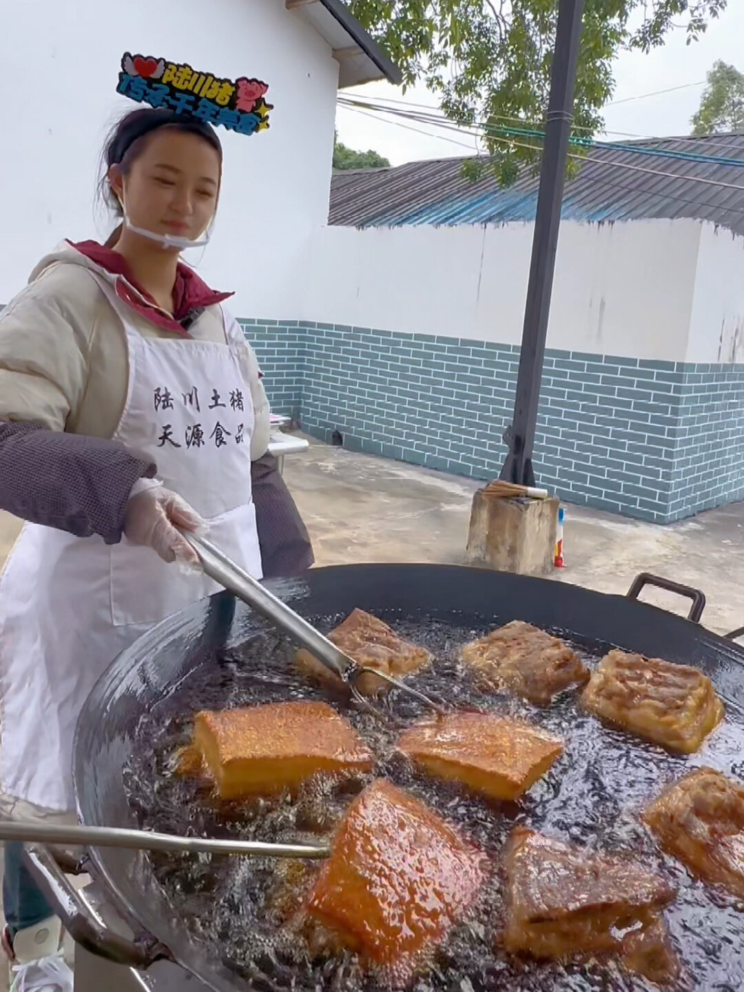 五层楼陆川土猪扣肉 广西做法