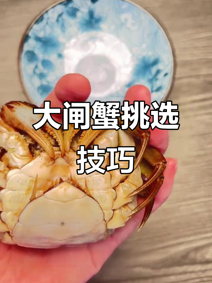 挑选大闸蟹的六个关键点,教你选到最优质的螃蟹
