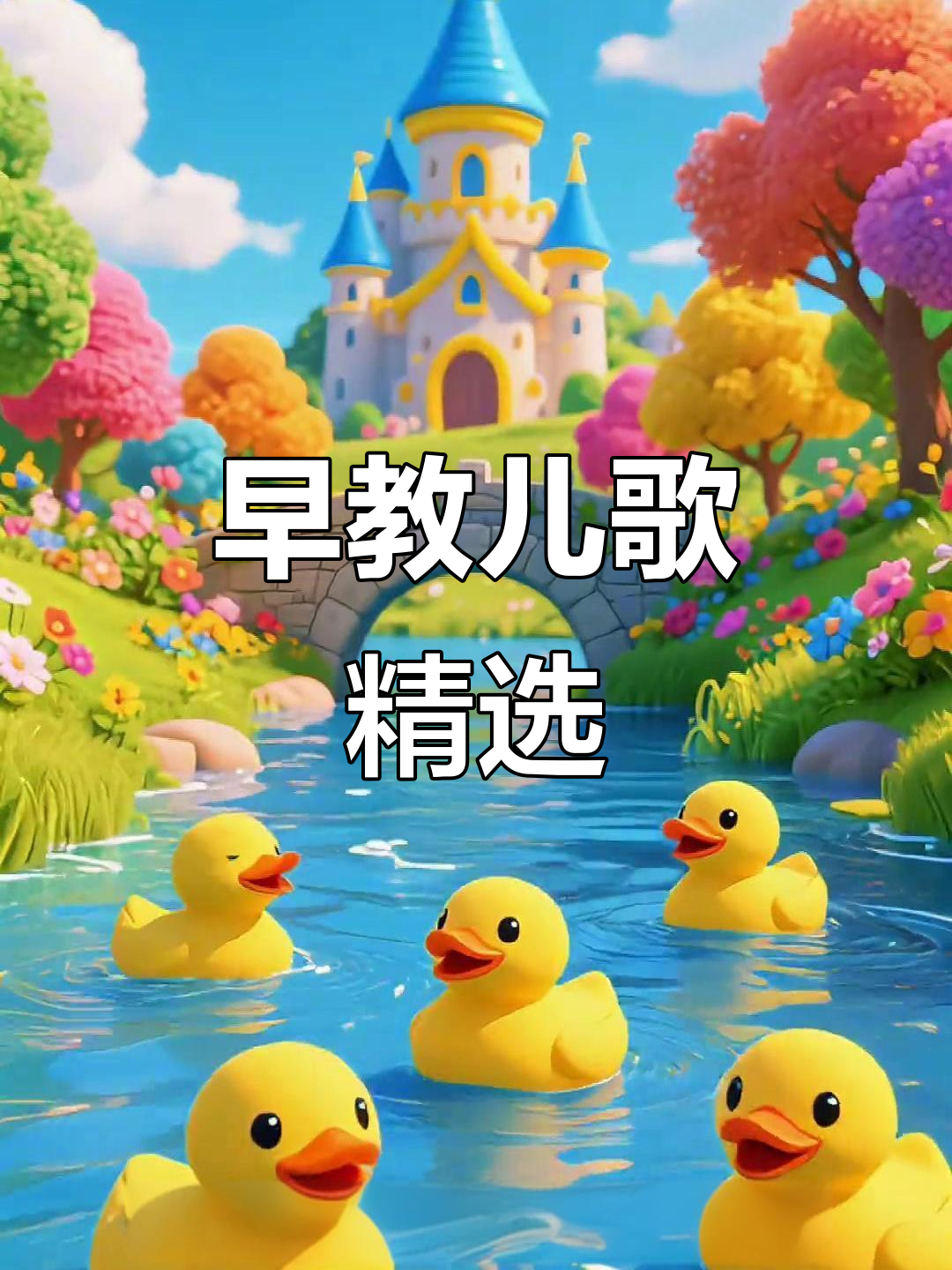 0到3岁早教儿歌:数鸭子,100首最火益智歌曲推荐