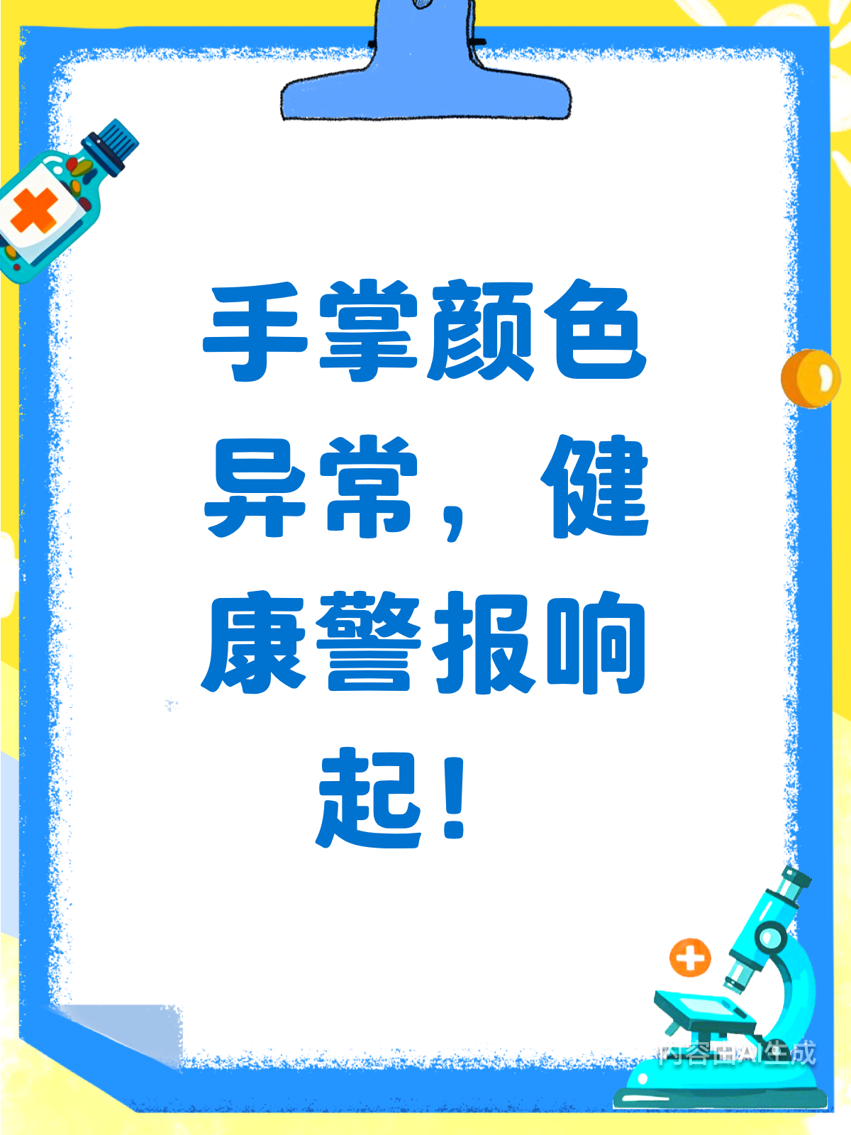手掌颜色有异?或是健康在预警!