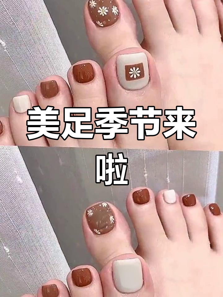 露脚丫的季节,美甲达人必备!超仙的美脚设计