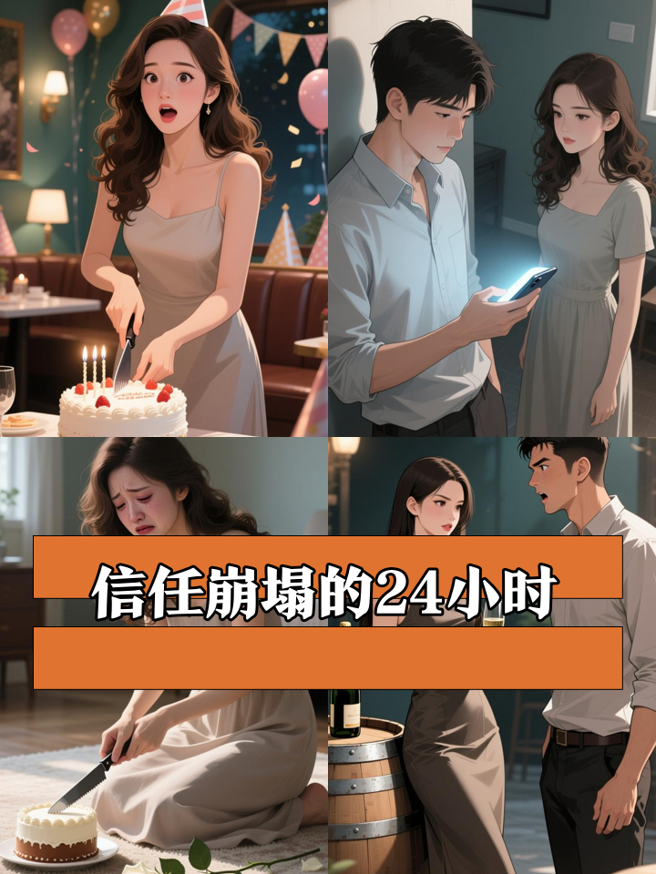 生日宴上老公手机亮了：那条微信让我亲手砸了蛋糕