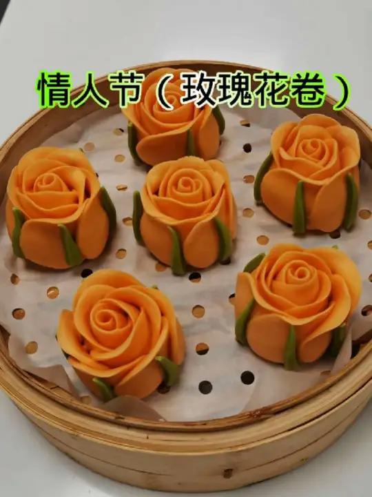 玫瑰花卷做法
