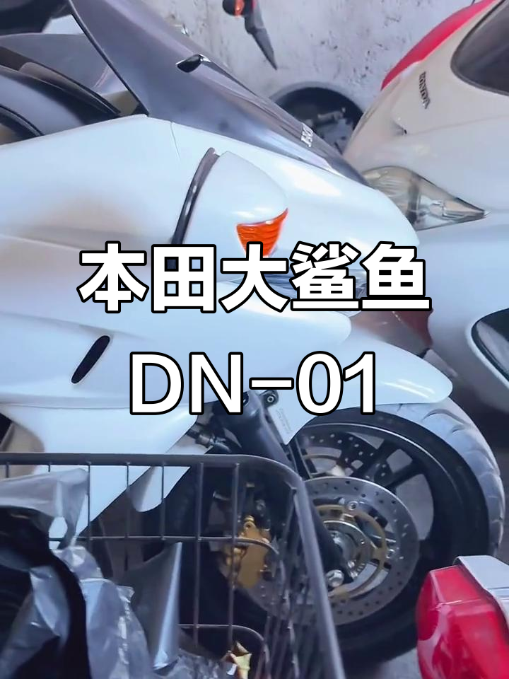 本田大鲨鱼DN-01概念摩托车,ABS高配白色款惊艳登场